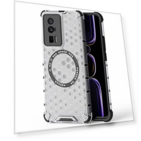 Magnetic Case TPU+PC Honeycomb Cushioning Shockproof Phone Cover — Phone Accessories, Smartwatch 2025