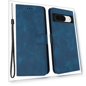 Magnetic Flip Leather Phone Cover with Strap — Flip Cases, Smartwatch 2025