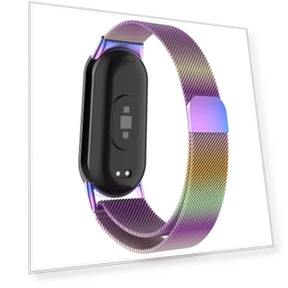 Metal Watch Strap Mesh Style Wrist Band — Fitness Bands, Smartwatch 2025