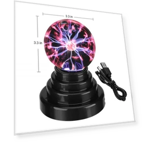 Plasma Ball Touch Night Light — Night Lights, Darling Home