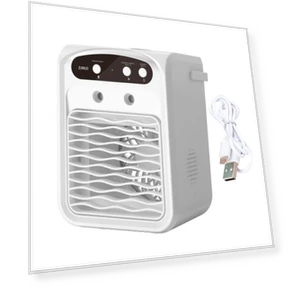 Portable Air Conditioner with Large Water Tank — Cooling Solutions, Magic Cart