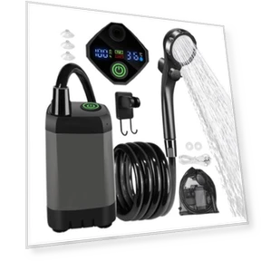 Portable Electric Shower — Outdoor Showers, Pavo