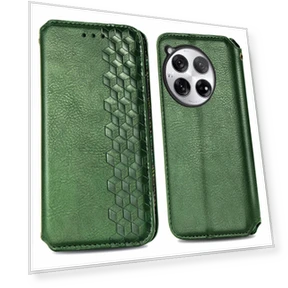 PU Leather Case with Diamond Imprint and Wallet Stand — Phone Accessories, Smartwatch 2025