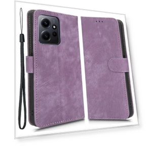 PU Leather Wallet Flip Case with Strap — Flip Cases, Smartwatch 2025