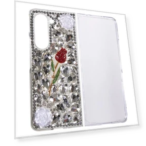 Rhinestone Decor Phone Case — Phone Charms, Smartwatch 2025