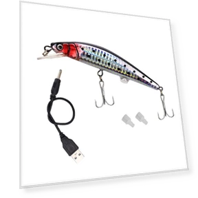 Smart Fishing Lures — Artificial Bait, Pale Blue