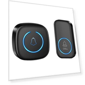 Smart Wireless Doorbell with Remote Control — Push Buttons, Global Finds