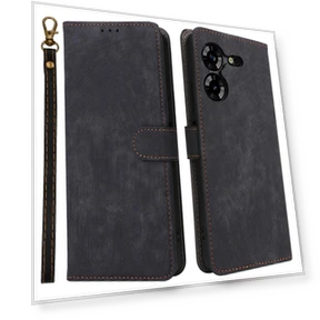 Stand Shell RFID Blocking Wallet Phone Cover with Strap — Smartwatch Protectors, Smartwatch 2025