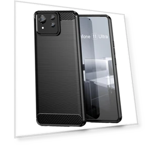 TPU Case Carbon Fiber Texture Soft Phone Cover — Screen Protectors, Smartwatch 2025