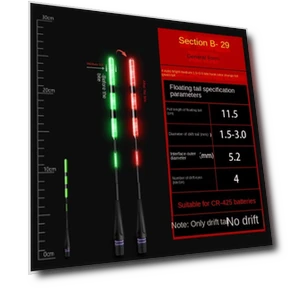 Ultra-sensitive LED Smart Fishing Float — Corks & Bobbers, RokstaMe