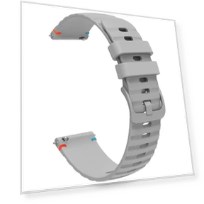 Universal 20mm Silicone Watch Strap — Bands, Smartwatch 2025