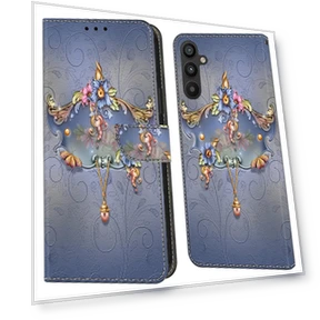 Wallet PU Leather Pattern Magnetic Closure Folio Phone Cover — Bumpers, Smartwatch 2025