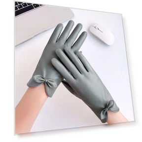 Warm Touchscreen Leather Gloves — Gloves, Freedom Outdoors