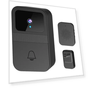Wireless Smart Doorbell with Night Vision — Smart Home Security, leerpai