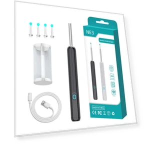 Wireless Smart Visual Ear Cleaner — Syringes, JMS tops