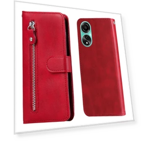 Zipper Pocket Wallet Stand Phone Case — Smartwatch Protectors, Smartwatch 2025