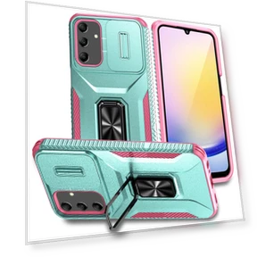 Case TPU+PC Ring Kickstand Phone Cover — Bumpers, Smartwatch 2025