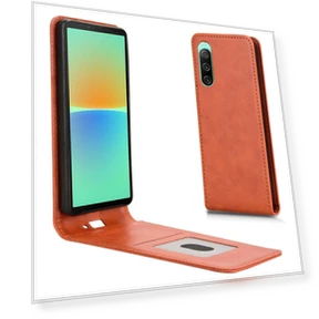 Case with Card Slot Magnetic Vertical Flip Leather Phone Cover — Flip Cases, Smartwatch 2025