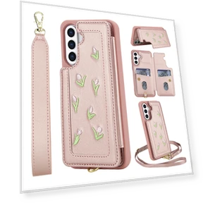 Case with Embroidered Tulips — Bumpers, Smartwatch 2025