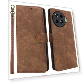 Case with Hand Strap RFID Blocking Wallet Leather Cover — Protective Cases, Smartwatch 2025