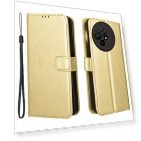 Crazy Horse Texture Leather Phone Cover — Mobile Devices & Accessories, Smartwatch 2025