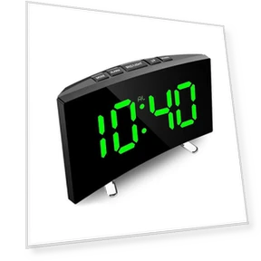 Curved Surface LED Electronic Watch — Wearable Accessories, Dulcet