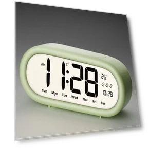 High-definition LCD alarm clock — Alarms & Clocks, Fashionable bags