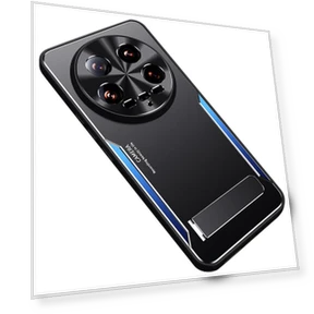 Kickstand Aluminum Alloy+TPU Hybrid Phone Cover Protector — Smartwatch Protectors, Smartwatch 2025