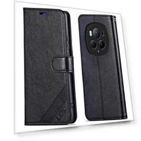 Leather Case Magnetic Clasp Wallet Stand Phone Cover — Basic Cases, Smartwatch 2025