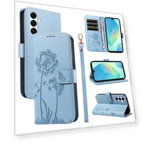 Leather Case Wallet Phone Cover — Bumpers, Smartwatch 2025