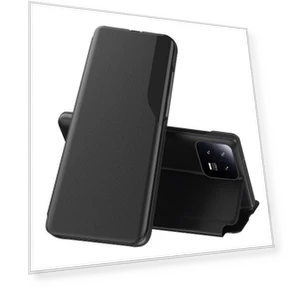 Leather Case with View Window Stand — Phone Accessories, Smartwatch 2025