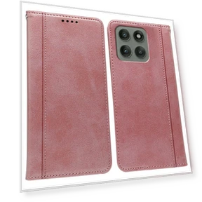 Leather Phone Case with Hidden Magnetic Clasp — Flip Cases, Smartwatch 2025