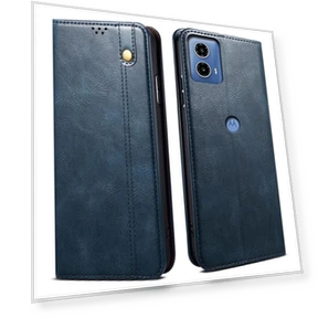 Leather Stand Magnetic Closing Phone Wallet Cover — Flip Cases, Smartwatch 2025