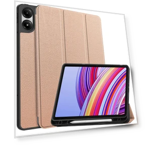 Leather Tablet Case with Stand and Stylus Slot — Protective Cases, Smartwatch 2025