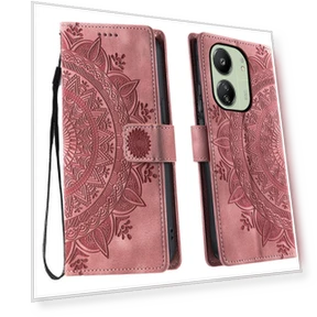 Leather Wallet Case with Embossed Totem — Flip Cases, Smartwatch 2025