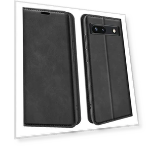 Magnetic Auto Closing Wallet Leather Phone Case — Flip Cases, Smartwatch 2025