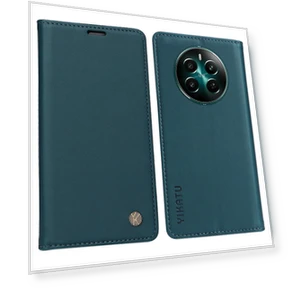 Magnetic Closure Leather Phone Case — Flip Cases, YIKATU