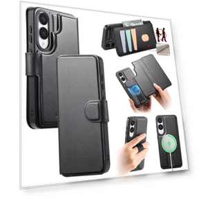 Magnetic Wallet Case — Flip Cases, CASENEO