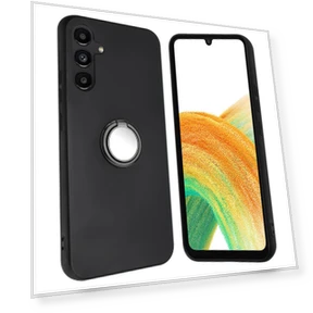 Matte Soft TPU Back Phone Cover with Ring Holder Kickstand — Phone Accessories, Smartwatch 2025