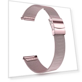 Metal Watch Strap Milanese Mesh Wrist Band with Folding Buckle — Bands, Smartwatch 2025