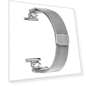 Milanese Band Flower Stainless Steel Magnetic Mesh Watch Strap — Fitness Bands, Smartwatch 2025