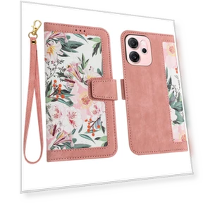 PU Leather Floral Pattern Phone Case — Basic Cases, Smartwatch 2025