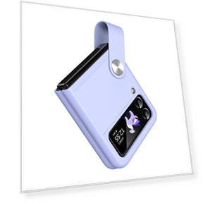 PU Leather+PC Phone Case with Finger Strap Holder and Kickstand — Flip Cases, Smartwatch 2025