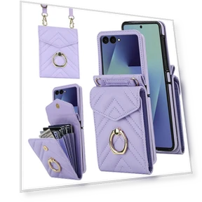 RFID Blocking Case with Shoulder Strap — Flip Cases, Smartwatch 2025