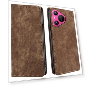 RFID Blocking PU Leather Wallet Stand Phone Cover — Flip Cases, Smartwatch 2025