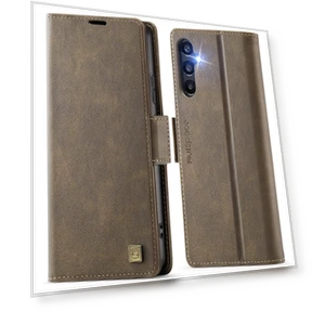 RFID Blocking Retro Leather Cell Phone Wallet Cover — Flip Cases, Smartwatch 2025