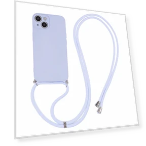 Rubberized TPU Smartphone Back Cover with Long Lanyard — Back Covers, Smartwatch 2025