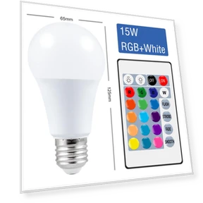 Smart Control LED RGB Light Bulb — LED, AVE