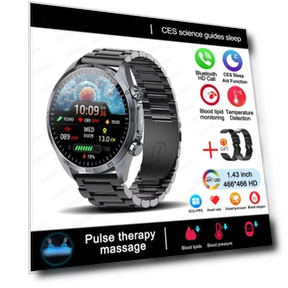 Smart Watch with Pulse Therapy — Smartwatches, ElectronicsHome