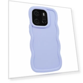 Solid Color Wavy Edge TPU Phone Case — Phone Accessories, Samrtwatch Bands Straps